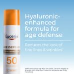 Eucerin Sun Protection Face Lotion SPF 50 - واقي شمس مع حمض الهيالورونيك - Image 3